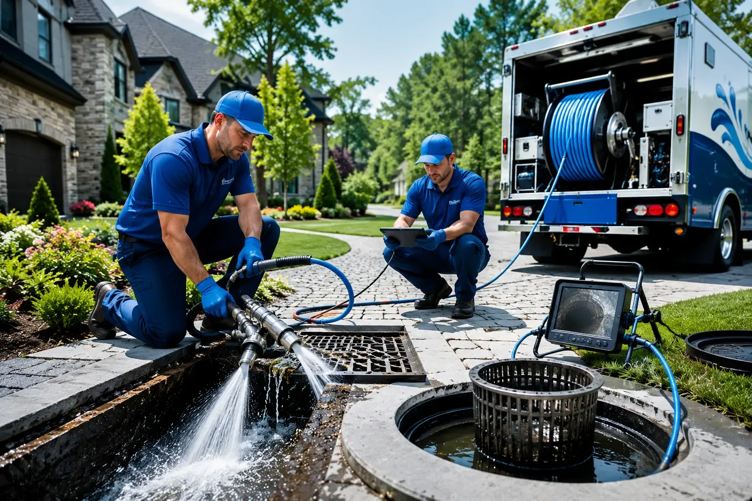 Local outdoor drain cleaning professionals in Lowes, KY